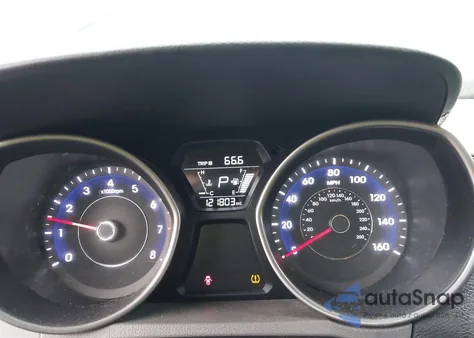 2016 Hyundai Elantra Se из США, поврежденный, VIN 5NPDH4AE2GH757930